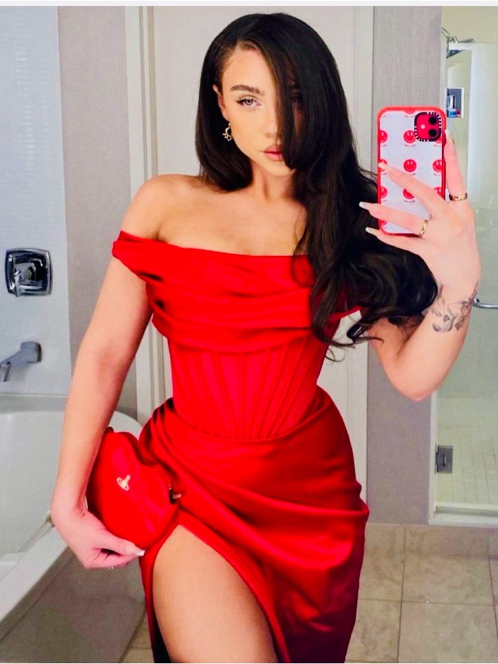 House of CB Red dress in excellent condition 🌹